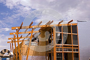 Proužek nákupní centrum restaurace střecha konstrukce stránky 