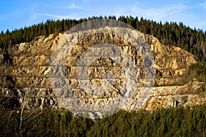 Strip Mining on a Hillside