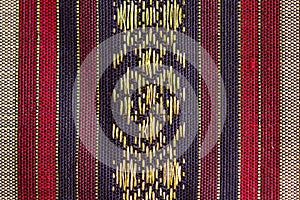 Stripe-Designed Thai Silk