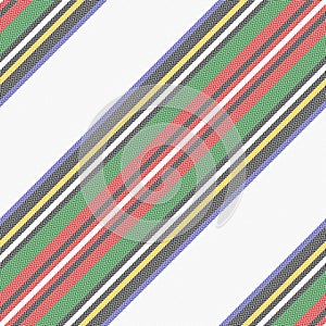 Stripe pattern from Stewart Dress #1 tartan plaid. Multicolored Scottish Christmas vector texture in black, red, green, yellow.
