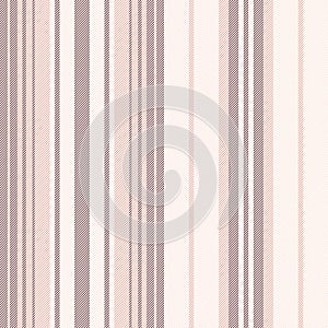 Stripe pattern textured for fabric in light pink. Seamless vector for blanket, duvet cover, curtains, bed sheet, pillow, mattress.