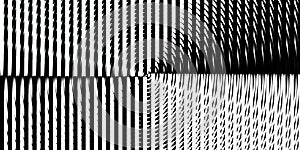 Striped black and white spotlight glass art texture. Projector lens background creative. Searchlight screen optical. Lamp flare