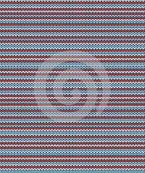 Striped christmas seamless knitting pattern