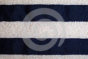 Striped cloth for background