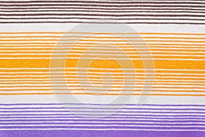 Striped fabric pattern in soft pastel colors. Abstract textured background.