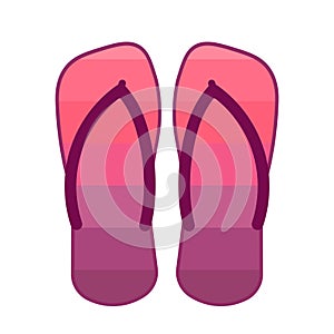 Sandals Footwear Icon Clipart for Summer Beach Vacation Doodle PNG Illustration