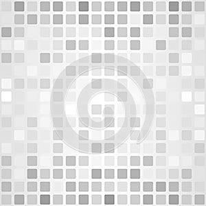 Striped glowing square pattern. Seamless vector background