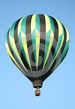 Striped Hot Air Balloon