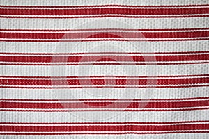 Striped kitchen fabric