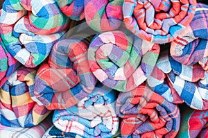 Striped loincloth fabric