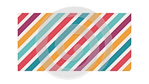 Striped pattern background: vibrant, abstract, modern, and decorative design, vector design Generative AI