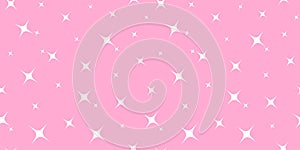 Striped pattern with a star. Pink texture Seamless vector stripes. Fabric for wrapping wallpaper.
