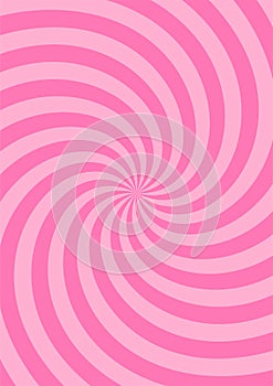 Striped pink original vertical vector abstract background