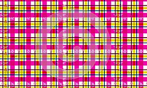 Striped and plaid check pattern design 2 photo
