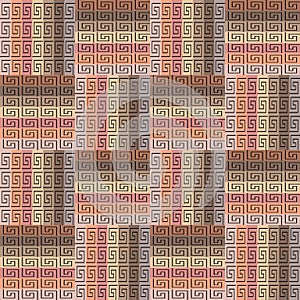 Striped plaid seamless pattern. Geometric tartan greek vector background. Tribal ethnic style repeat backdrop. Elegant abstract