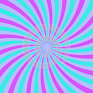 Striped spiral hypno background