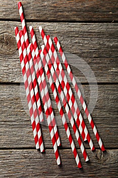 Striped straws