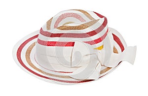 Striped sun hat