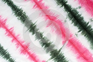 Striped tie dye pattern abstract background.