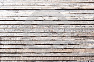 Striped wooden background - stacked wood boards