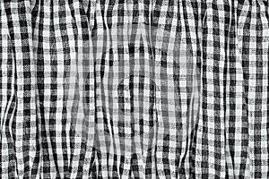 Stripes and checkered fabric texture