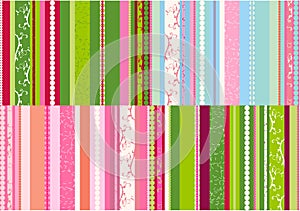 Stripes designs vector