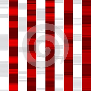 Stripes of fashion in red and white. photo