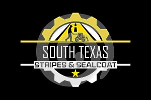 Stripes and Sealcoat Logo Design