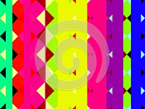 Stripes and triangles