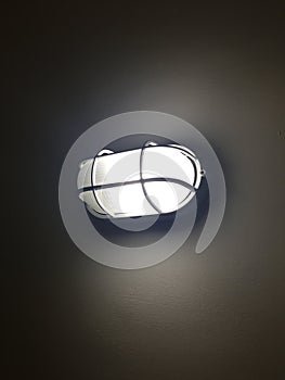 Medical light on the wall