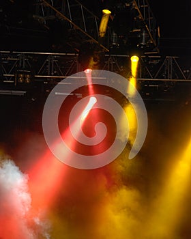 Strobe Lights at a Concert