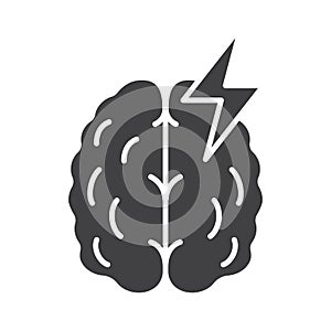 Stroke glyph icon