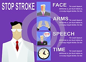 Stroke warning signs and symptoms