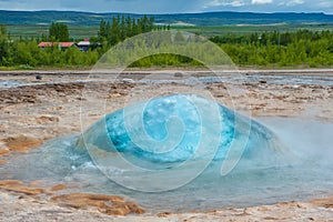 Strokkur geyser, Iceland