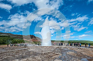 Strokkur geyser, Iceland