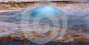 Strokkur geysir photo