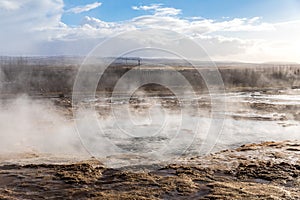 Strokkur geysir Iceland