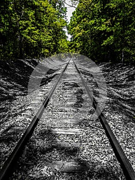 a stroll down the tracks