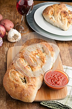 Stromboli Stuffed Bread