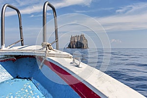 Strombolicchio little mediterranean pearl, Eolian islands