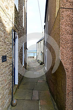 Stromness, the second-most populous town in Mainland Orkney, Scotland