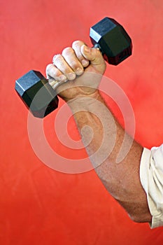 Strong arm and hand weight