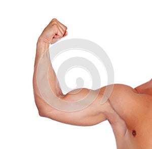 Strong biceps