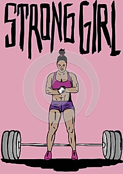 Strong girl