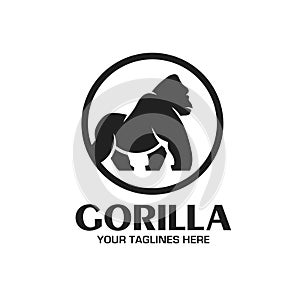 Strong Gorilla logo vector