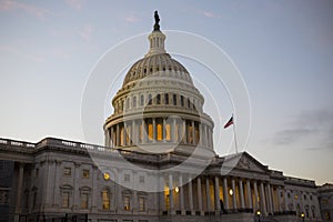 Strong United States Capitol Building, US Congress, Washington DC, USA