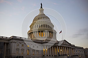 Strong United States Capitol Building, US Congress, Washington DC, USA photo
