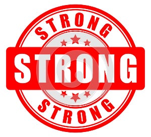 Strong vector circle label