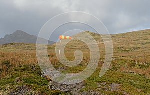 Strong winds at Cape horn, Tierra del Fuego