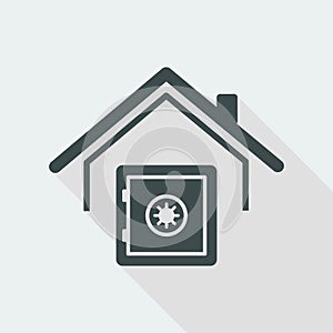 Strongbox service - Vector web icon